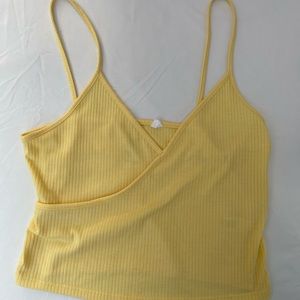 Yellow tank top from Pacsun